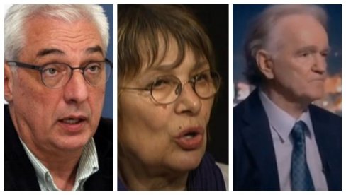 NAJGORA ANTISRPSKA TROJKA: Nataša Kandić, Božo Prelević i Zdenko Tomanović upravljaju blokaderima i rukovode terorom