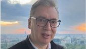 VUČIĆ SE JAVIO SA KULE BEOGRAD I POKAZAO NA ŠTA JE PONOSAN Kada imate ideju i srce da se borite za to u šta verujete, niko vam ne može ništa