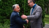 VUČIĆ NA SASTANKU SA ORBANOM: Ponosan na naše prijateljstvo i najbolje odnose u srpsko-mađarskoj istoriji