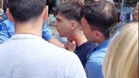 HVATAO GA ZA VRAT NANEVŠI MU POVREDE: Pripadnik tzv. kosove policije brutalno napao srpskog maturanta u Severnoj Mitrovici