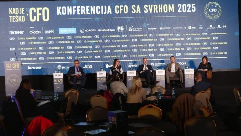 KONFERENCIJA CFO SA SVRHOM 2025: Kad je teško - CFO, nova era finansijskih direktora