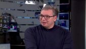 VEĆ MOŽETE DA PREPOZNATE TRIBINE Vučić o radovima na izgradnji nacionalnog stadiona