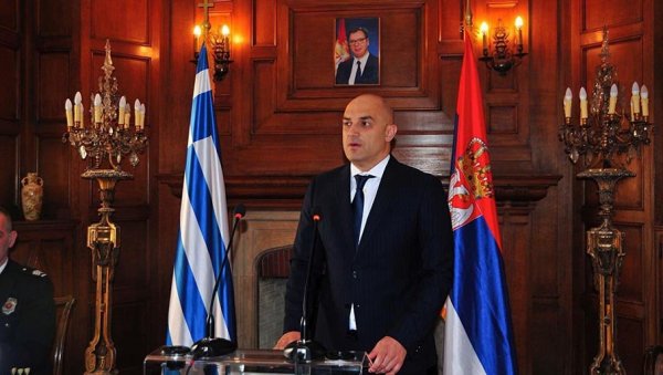 О ОДНОСУ СРБИЈЕ И ГРЧКЕ: Недељковић разменио мишљења са Тасуласом и Мицотакисом