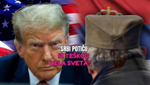БАШ ВОЛИМ СРБИЈУ Трамп долази у посету, а видите тек шта каже о Србима: Они су борци - чврсти људи! Потичу из тешког света БАШ ВОЛИМ СРБИЈУ Трамп долази у посету, а видите тек шта каже о Србима: Они су борци - чврсти људи! Потичу из тешког света