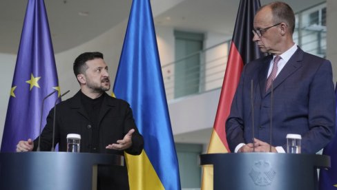 МЕРЦ АПЛОВАО НА ЗЕЛЕНСКОГ: Украјински младићи да остану у својој земљи, где су потребни