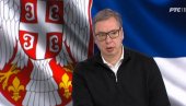VUČIĆ SE OBRAĆA: Predsednik gost Dnevnika