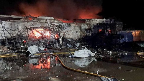 RUSI IZVELI VELIKI VAZDUŠNI NAPAD: Letele balističke rakete - pogođeni Harkov, Odesa, Donjeck (FOTO)