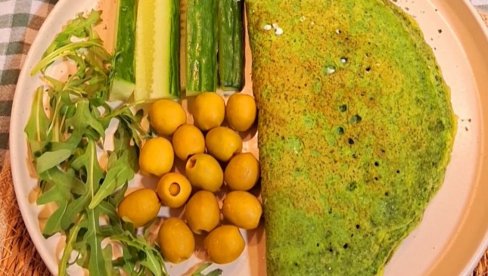 LAGAN, UKUSAN I HRANLJIV: Zeleni omlet - Savršen obrok za početak dana (VIDEO) LAGAN, UKUSAN I HRANLJIV: Zeleni omlet - Savršen obrok za početak dana (VIDEO)
