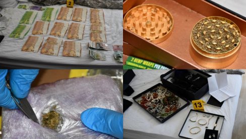 AKCIJA POLICIJA CRNE GORE I ŠVEDSKE: Zaplenjen novac, nakit i droga AKCIJA POLICIJA CRNE GORE I ŠVEDSKE: Zaplenjen novac, nakit i droga
