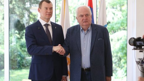 ПРИЈАТЕЉСТВО РУСИЈЕ И СРБИЈЕ НИКАДА ЈАЧЕ: Михаил Дегтјарјов у посети Београду