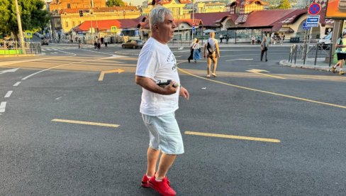 SA FLAŠOM VISKIJA NA BLOKADE: Kreno da maltretira građane, a alkohol nosi pod ruku (FOTO)