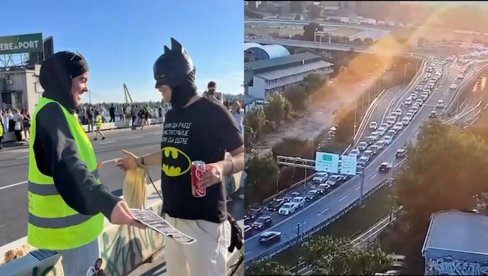 DVE SLIKE: Blokaderi iz obesti blokiraju Beograd i narod koj ispašta zbog njih (VIDEO)