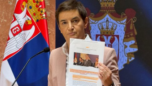 DO KADA ĆE TUŽILAŠTVO DA ĆUTI, UHAPSITE NAS ILI NJU Brnabićeva na pitanje Novosti o optužbama Marinike Tepić da je Vučić šef narko-kartela