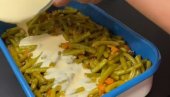 ZA MANJE OD SAT VREMENA: Zelena boranija zapačena sa sirom i pavlakom
