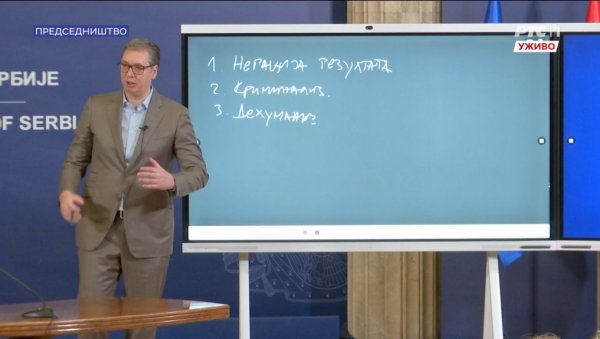 ИМА ЗАНИМЉИВИХ СТВАРИ НА СКАЈУ Вучић изнео три тачке како се водила брутална кампања лажи и напада на њега ИМА ЗАНИМЉИВИХ СТВАРИ НА СКАЈУ Вучић изнео три тачке како се водила брутална кампања лажи и напада на њега