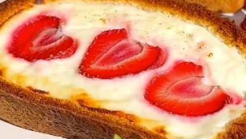 RECEPT KOJI BUDI SVA ČULA: Slatke prženice sa jagodama RECEPT KOJI BUDI SVA ČULA: Slatke prženice sa jagodama