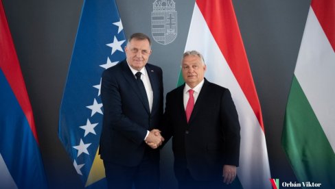 УВЕК ЈЕ ЗАДОВОЉСТВО ВИДЕТИ ВАС ПРЕДСЕДНИЧЕ! Орбан након сусрета са Додиком: Стабилност Републике Српске је од кључног значаја за мир