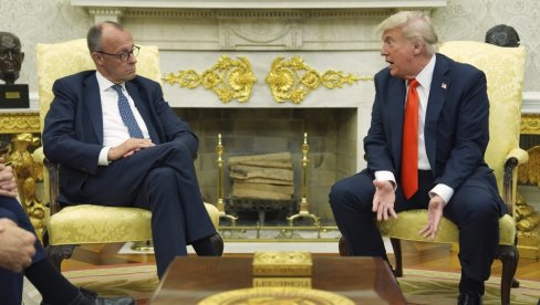 МЕРЦ ДУГО РАЗГОВАРАО С ТРАМПОМ: Немачки канцелар открио шта је рекао америчком лидеру о Украјини