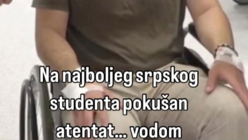 SEVERINA SRAMNO VREĐA MILOŠA PAVLOVIĆA: Ćaci došao u studenjak i dobio veličanstven doček studenata (FOTO)