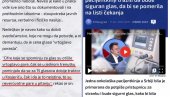 CRTA PONOVO OBMANJUJE JAVNOST: Ovako su grubo lagali ranije, sada to rade za Zaječar i Kosjerić - čak i priznaju da ne znaju da li je istina! CRTA PONOVO OBMANJUJE JAVNOST: Ovako su grubo lagali ranije, sada to rade za Zaječar i Kosjerić - čak i priznaju da ne znaju da li je istina!