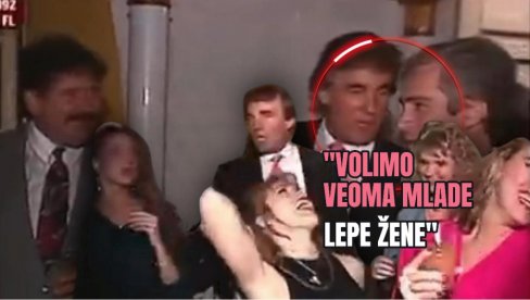 ŠOK Objavljen snimak Trampa i ozloglašenog pedofila: Obojica volimo lepe, veoma mlade žene (VIDEO) ŠOK Objavljen snimak Trampa i ozloglašenog pedofila: Obojica volimo lepe, veoma mlade žene (VIDEO)