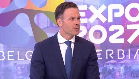 Ministar Mali obilazi radove na izgradnji Nacionalnog paviljona Srbije (VIDEO)