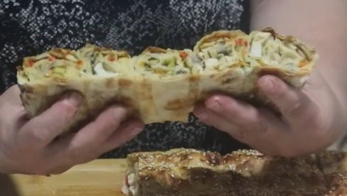 BRZO REŠENJE ZA OBROK: Vesela šarena prolećna pita