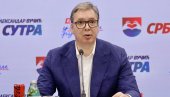 NAROD JE REKAO - NE DAMO VAM DA NAM SRUŠITE SRBIJU Moćna Vučićeva poruka nakon pobede u Kosjeriću i Zaječaru - Narod je izabrao državu! NAROD JE REKAO - NE DAMO VAM DA NAM SRUŠITE SRBIJU Moćna Vučićeva poruka nakon pobede u Kosjeriću i Zaječaru - Narod je izabrao državu!