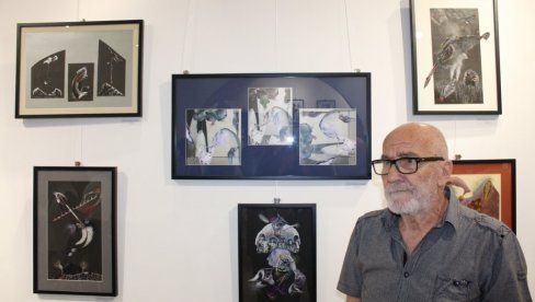 KOLAŽIMA ISTRAŽUJE GRANICE APSTRAKTNOG: Izložba radova Radoslava Raše Golubovića, nastalih u poslednjih osam meseci, u galeriji Valjevo KOLAŽIMA ISTRAŽUJE GRANICE APSTRAKTNOG: Izložba radova Radoslava Raše Golubovića, nastalih u poslednjih osam meseci, u galeriji Valjevo