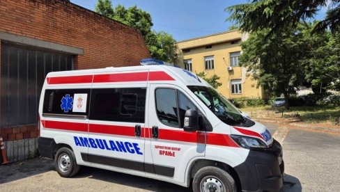 VREDNA DONACIJA: Novo sanitetsko vozilo za Zdravstveni centar Vranje