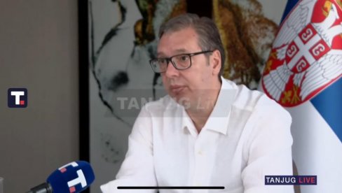 СРБИЈУ НИСУ УСПЕЛИ ДА СРУШЕ И НИКАДА ЈЕ НЕЋЕ СРУШИТИ: Вучић из Прага за Танјуг