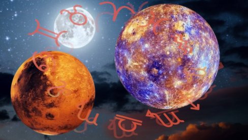 IZAZOVNI APEKTI MESECA  SA MERKUROM I MARSOM Astro savet za petak 13. jun: Problemi u komunikaciji i preosetljivost