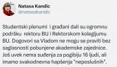 IDEOLOG BLOKADERA OPET PODRŽALA REKTORA: Đokić pljuvao po Srbiji u Briselu! (FOTO) IDEOLOG BLOKADERA OPET PODRŽALA REKTORA: Đokić pljuvao po Srbiji u Briselu! (FOTO)