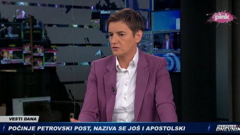 BRNABIĆ NA TV PINK: Predsednica Narodne skupštine govori o najaktuelnijim temama