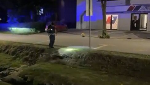 BLOKADERI HTELI DA UBIJU ČLANOVE SNS U VRNJAČKOJ BANJI: Prvi snimak sa mesta gde se desila punjava (VIDEO)