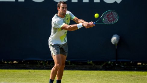 ĐERE ZAUSTAVLJEN NA STARTU HALEA: Srpski teniser posle velike borbe izgubio od 27. na ATP listi