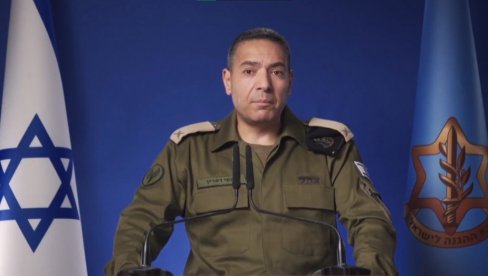 MI GAĐAMO VOJNE CILJEVE, A ONI NAPADAJU DOMOVE CIVILA : Oglasio se portparol IDF-a (VIDEO)