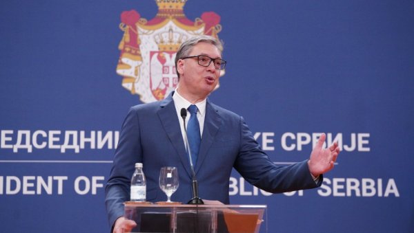 ГОВОРИЛИ СМО О ГЕОПОЛИТИЧКОЈ СИТУАЦИЈИ Вучић: Разменили смо мишљења и договорили важне ствари за будућност у нашој билатералној сарадњи ГОВОРИЛИ СМО О ГЕОПОЛИТИЧКОЈ СИТУАЦИЈИ Вучић: Разменили смо мишљења и договорили важне ствари за будућност у нашој билатералној сарадњи