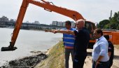 РАДОВИ ТЕКУ ПРЕДВИЂЕНОМ ДИНАМИКОМ: Санација и уређење леве обале реке Саве