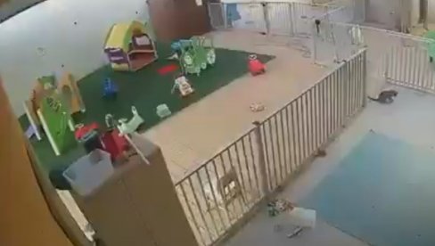 ЗАСТРАШУЈУЋ СНИМАК: Иран касетном бомбом погодио вртић у Израелу, све је уништено (ВИДЕО)