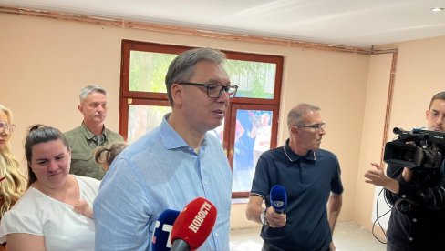 Obraćanje Vučića iz Novog Kneževca