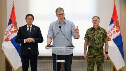 ВУЧИЋ ГОВОРИО О ХРВАТСКОЈ ВОЈСЦИ, ПА ПОРУЧИО: У случају напада могли бисмо да пружимо неупоредиво снажнији отпор него 1999. године
