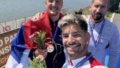 DVA ZLATA I BRONZA: Strahinja Dragosvaljević i Ognjen Kramer prvaci sveta,a ženski četvrerac treći na SP za juniore i mlađe seniore u kajaku