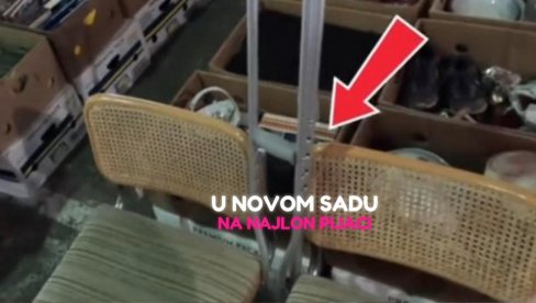 ŠOK NA NAJLON PIJACI: Srbin kupio stare stolice, vrede pravo bogatstvo (VIDEO)