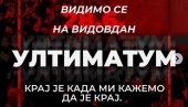 УЛТИМАТУМ ЗА РУШЕЊЕ СРБИЈЕ: Блокадери намећу монструозне ствари и језик непријатеља Србије УЛТИМАТУМ ЗА РУШЕЊЕ СРБИЈЕ: Блокадери намећу монструозне ствари и језик непријатеља Србије