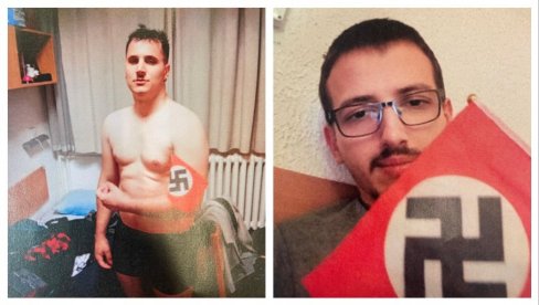 БЛОКАДЕРИ ВЕЛИЧАЈУ НАЦИЗАМ: Отворено позирају са кукастим крстом, највећим симболом нацизма! (ФОТО) БЛОКАДЕРИ ВЕЛИЧАЈУ НАЦИЗАМ: Отворено позирају са кукастим крстом, највећим симболом нацизма! (ФОТО)