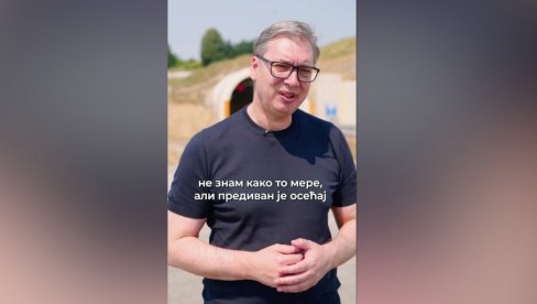 URADILI SMO NEŠTO ŠTO JE BIO SAN GENERACIJA Vučić: U radu leže naše buduće pobede, nastavićemo da gradimo i da radimo (VIDEO)