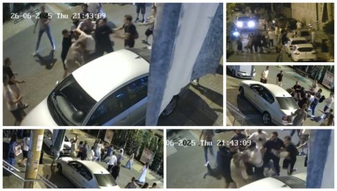 STUDENTI ILI KRIMINALCI?! Masovna ulična tuča novopazarskih blokadera nakon krađe donacija! (FOTO/VIDEO)
