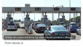TAJKUNSKI DANAS MASNO SLAGAO: Objavil sliku Nišlija koji idu na protest, a to su strani turisti (FOTO)