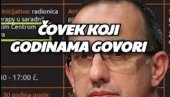OPERACIJA ZA RUŠENJE SRBIJE: Dinko Gruhonjić na blokaderskom festivalu stavlja genocidni žig Srbiji (VIDEO)
